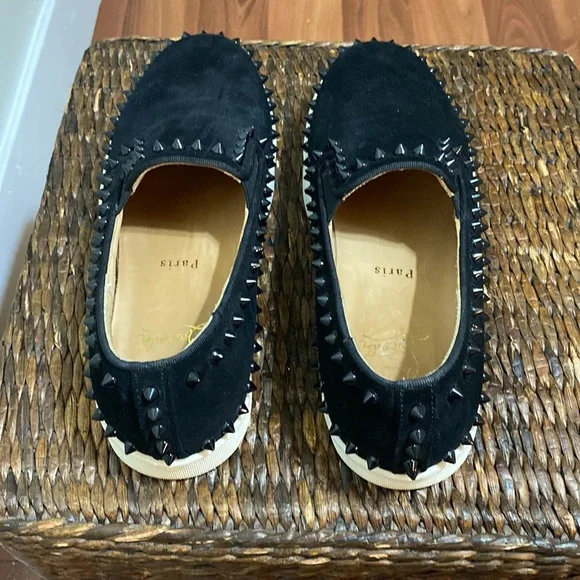 Christian Louboutin slip on studs shoes - Picture 9 of 16